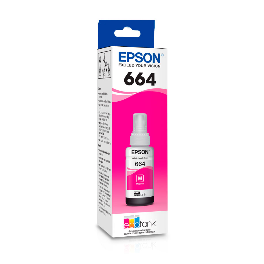 TINTA PARA IMPRESORA EPSON T664220 (664) MAGENTA 70ML