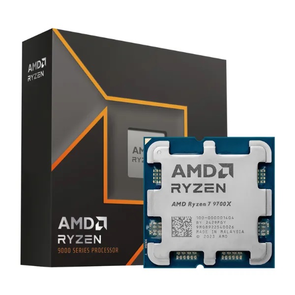 Procesador AMD Ryzen 7 9700X 3.80 / 5.50 GHz, 32MB L3 Cache, 6-Cores, 4nm, TDP: 65W 