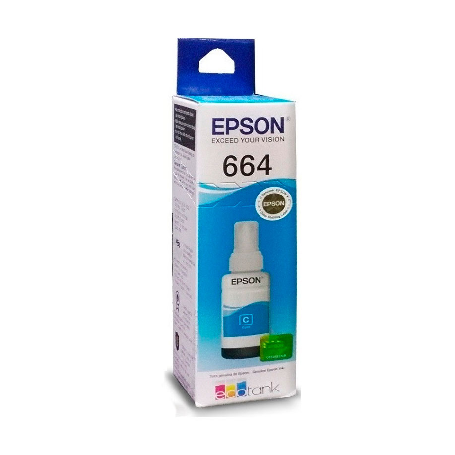 TINTA PARA IMPRESORA EPSON T664220 (664) CYAN