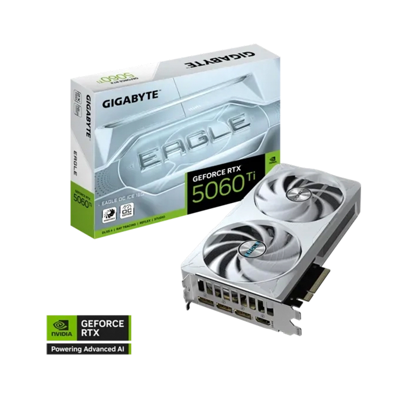 TARJETA DE VIDEO GIGABYTE RTX 5060ti 16GB GDRR7 EAGLE OC