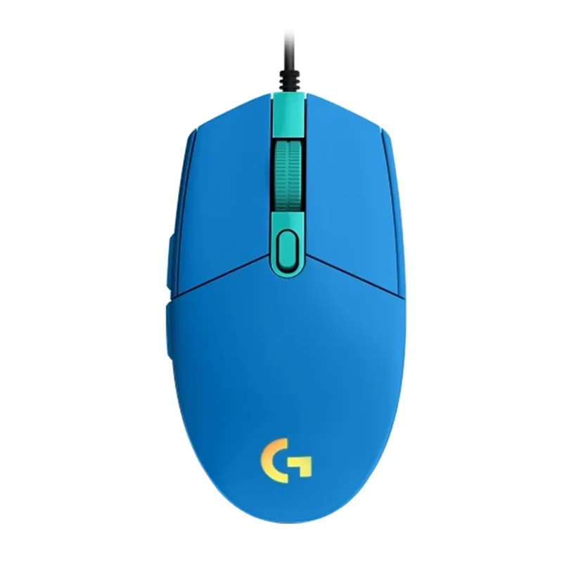MOUSE LOGITECH G203 LIGHTSYNC OPTICAL 8000 DPI RGB BLUE