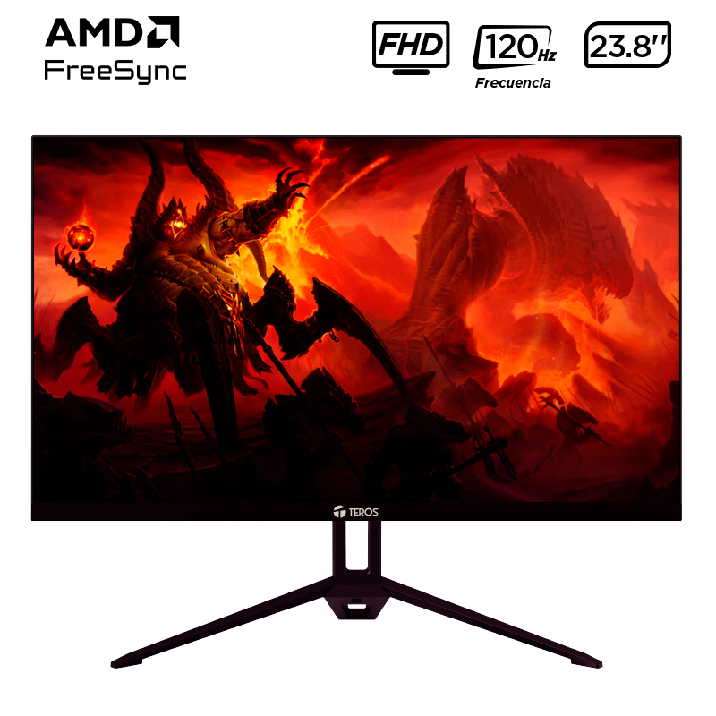 MONITOR PLANO TEROS TE-2415S, 23.8