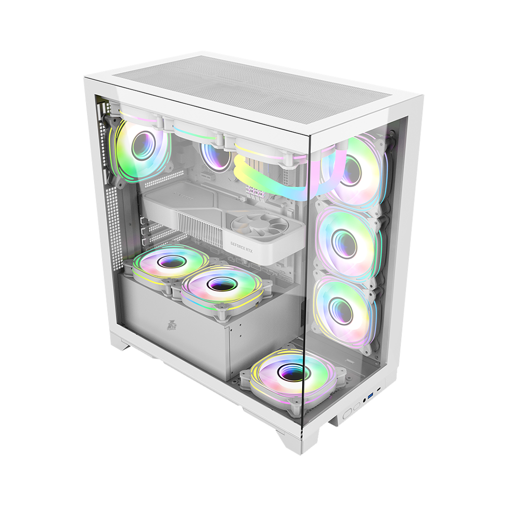 CASE 1ST PLAYER MI8 MIKU BLANCO / VIDRIO TEMPLADO / NO INCLUYE FUENTE 
