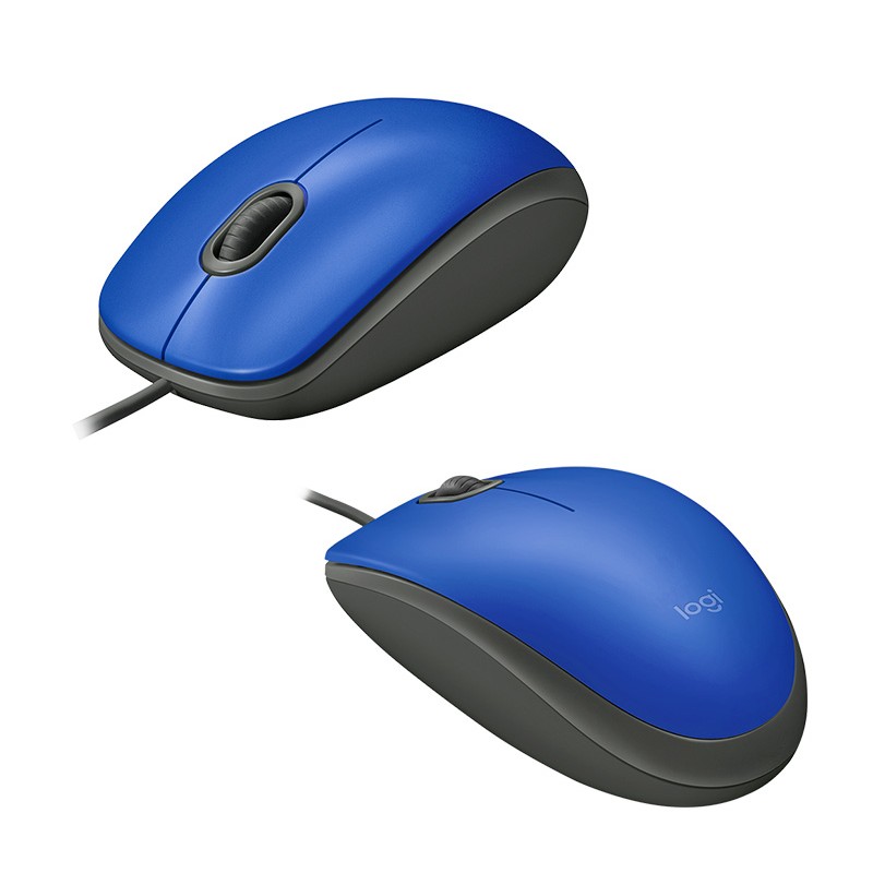 MOUSE LOGITECH M110 SILENT USB BLUE